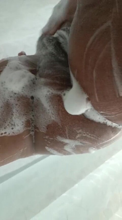 Watching my wife take a bath