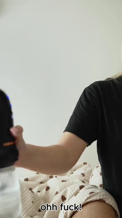 step mom helps step son to cum on her ass - morning sex! | Clip 1