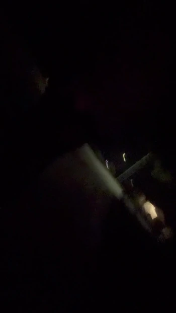 Walking in the neighborhood with panties on and stockings