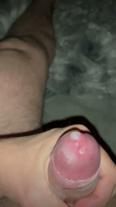 Man masturbating listening to neighbor fucking in the middle of the night - They lasted longer than me - Precum and huge cumshot | Clip 2
