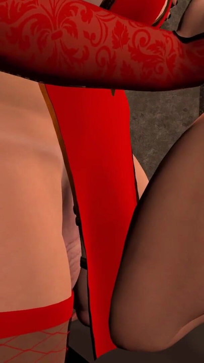 Super Thick Shemale Plays with the Dick of Her Prisoner | Clip 1
