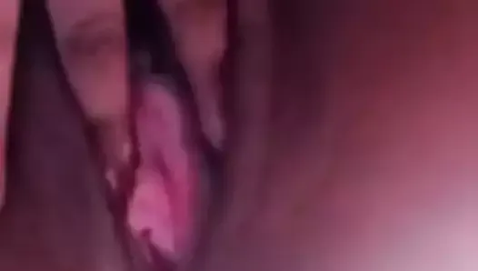 My cock craving MILF shoving her beautiful cunt