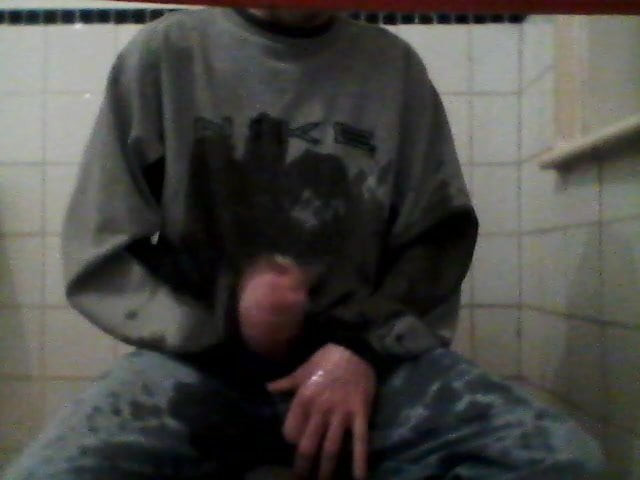 Pissing and wanking