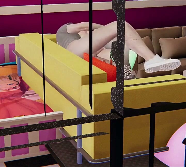 Velvet Ruin of the Feline - femboy catboy tabaah ho gee aur tivr hentee drishy men sophe par bhar gee
