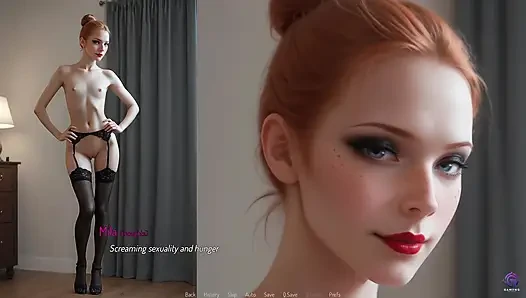 Horny Wife Has a Cute Surprise For Her Husband - Mila AI