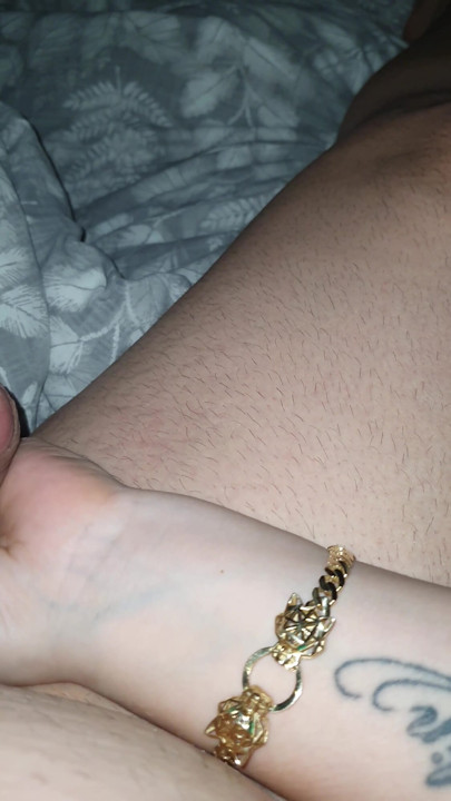 Chubby step son let step mom grab his big dick in erection | Clip 2