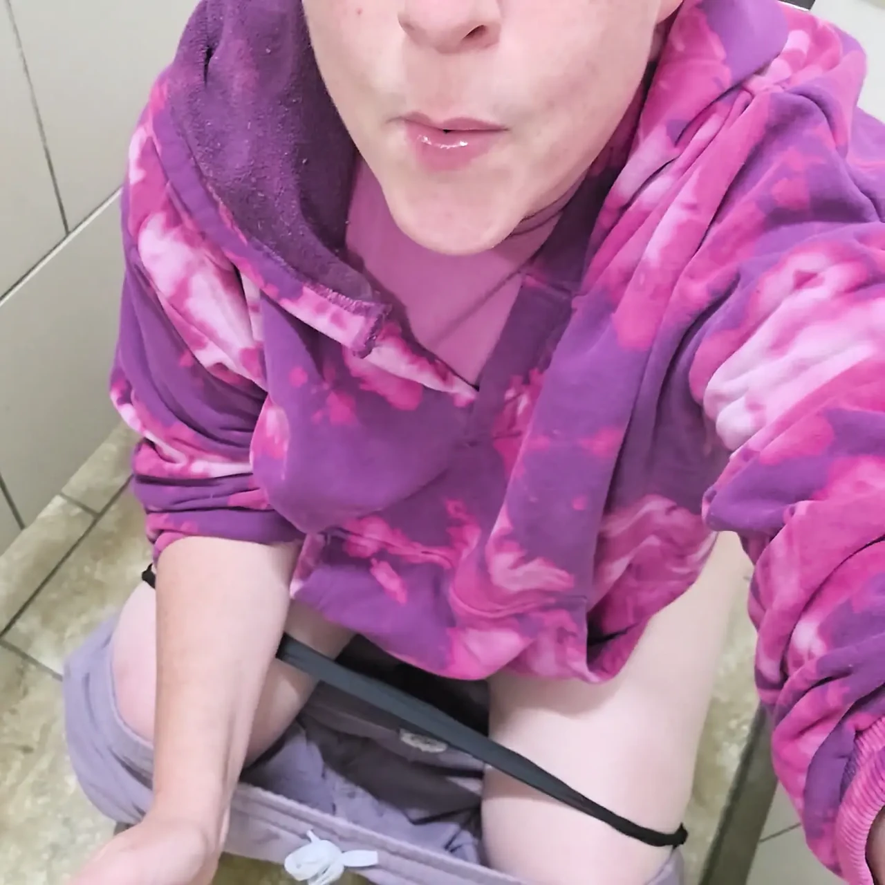 Peeing At Gas Station