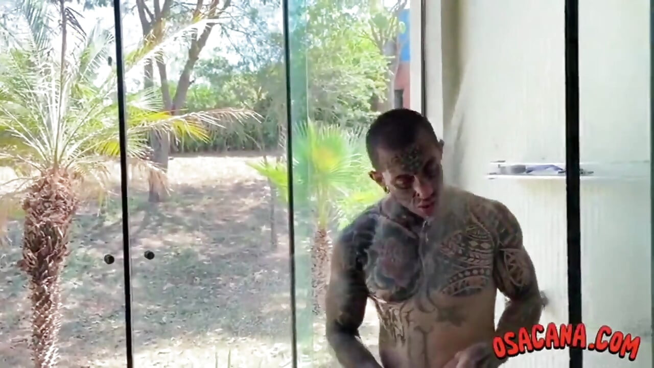 Shaving His Dick and Taking a Shower Shaving