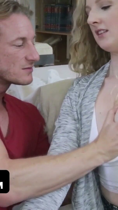 Teamskeet - Curly-Headed Blondie Took Her Man's Meat Down Her Throat Like A Good Small Babe | Clip 1