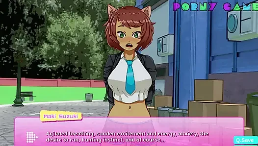 Heroes University H - Prologue - Masturbating Behind the College Part 5