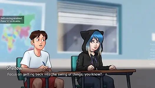 Летняя сага, 1-й день в колледже