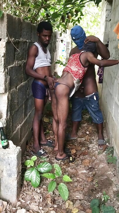 New Year Day Risky OutDoor sex