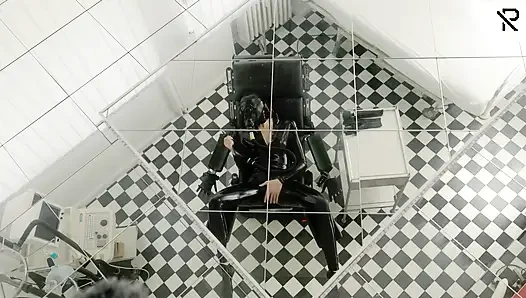 Solo Gasmask Games in the Rubber Clinic Part One