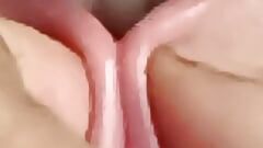 Anjali ke red lips par sperm ejaculation