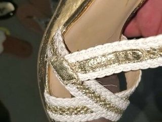 cumming on asian shoes