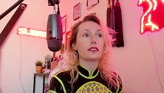 Kadın egemenliği ritüeli itaatkar itaat ve kontrol