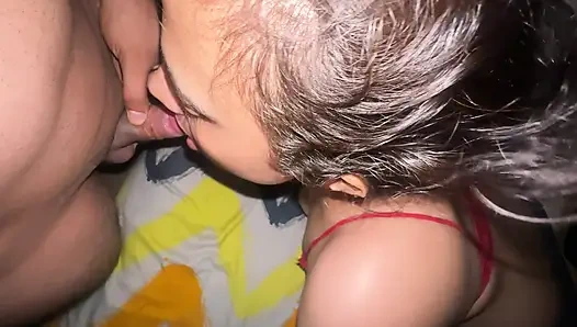 Deep blowjob , missionary sex ,cumshot with new bhabi