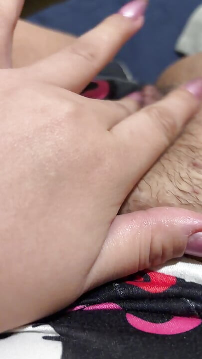 Hot mom jerks off her delicious pussy until she cums