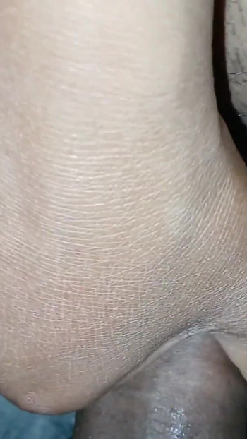 Captivating moment from "I fucked my stepsister at night when no one was at home"