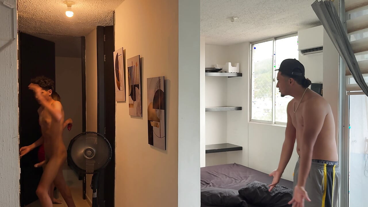 I pretend to be a stranger and I take the opportunity to fuck my neighbor's wife who has a big ass hard.