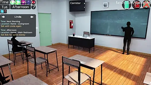 Milfy city spielthrough episode 1 - 1 szene