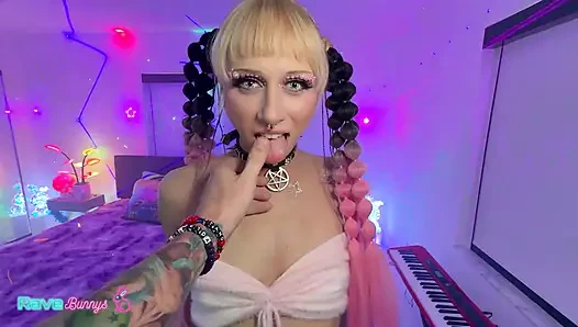 Hannah Quinn Followed Him Home Still Glittery And Left Soaked In Cum!