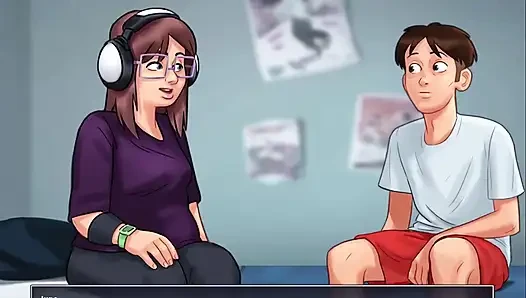 Summertime Saga June Animation Collection [part 22] Nude Sex Game Play [18+] Adult Game Play