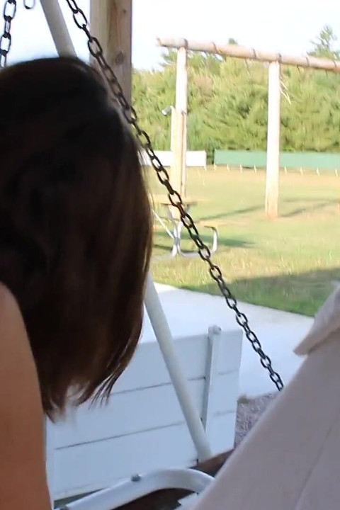 Candi Annie Fucked on Camp Ncn Campground Outdoor Sex Swing