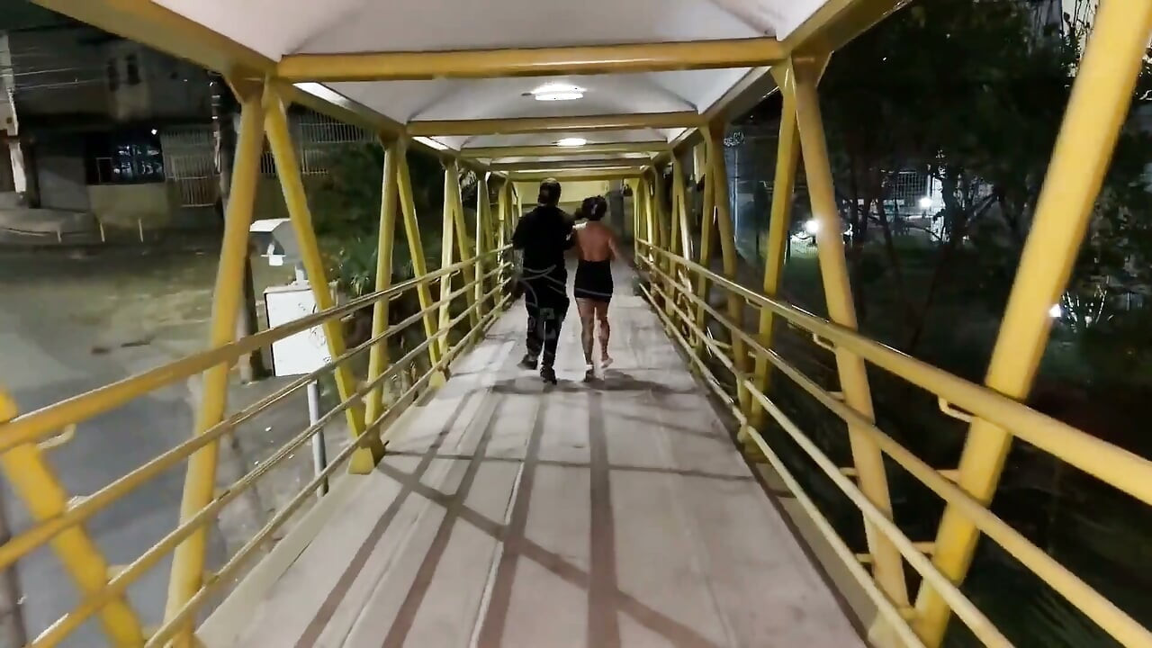 用我那30厘米的巨大鸡巴操着桥上那个调皮的小荡妇