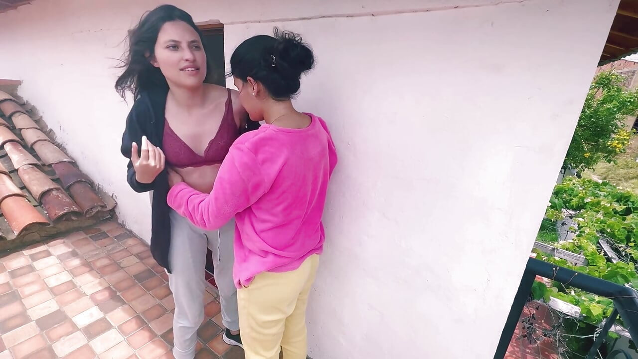 A quick with my best friend in public