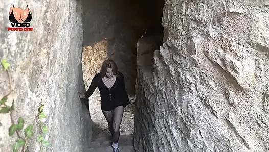 A Stranger Fucks Me Outside a Castle and I Love It!