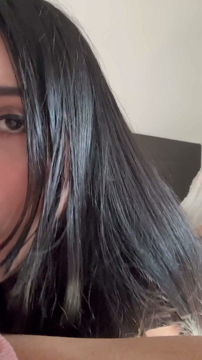 Big ass goth jerks me off with her oiled feet | Clip 2
