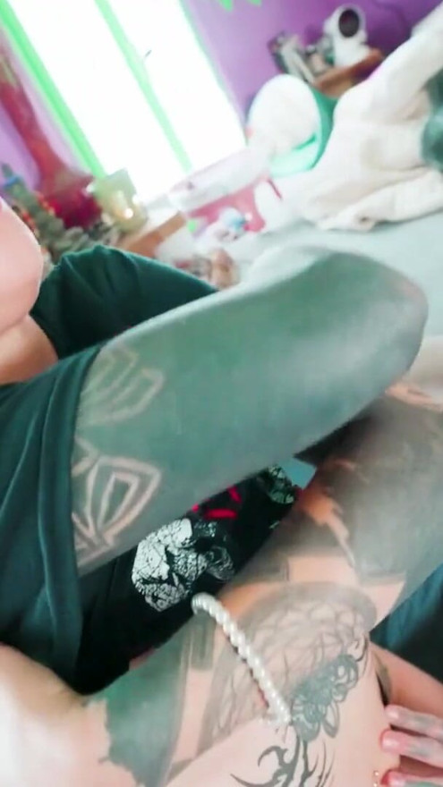 Gothic Beauty's Tattooed Hole A POV Anal Adventure | Clip 1