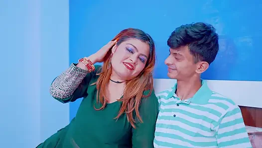 Big boobs hot newly married couple enjoyed their first suhagrat night