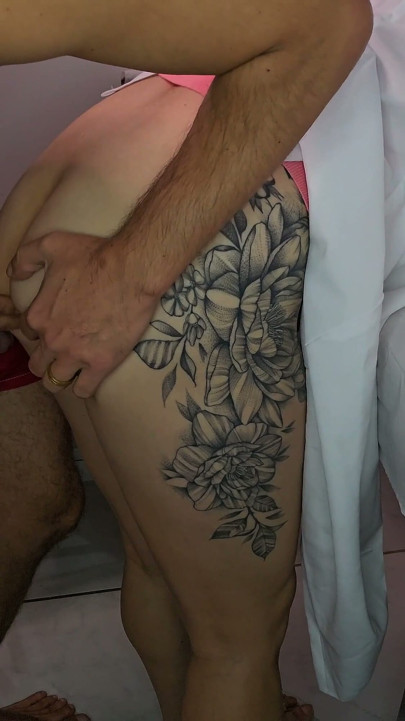 Nurse Gets Excited by Patient's Erection