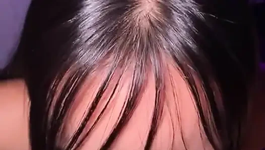 I love how this brunette breaks my tight pussy I have