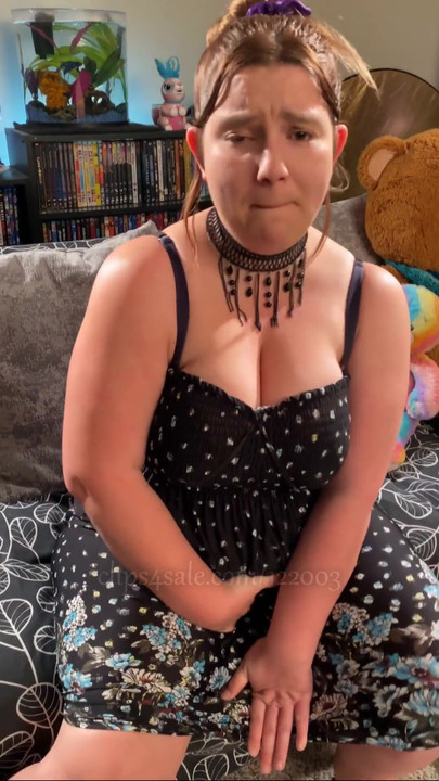 Key moment from "Marie's Edging Orgasm While Modeling and Dancing"