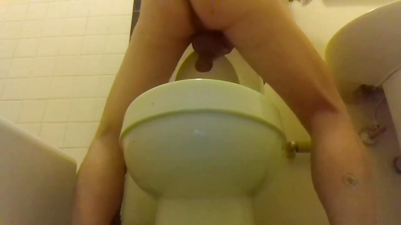 Je plane sur mes toilettes pendant que je fais pipi