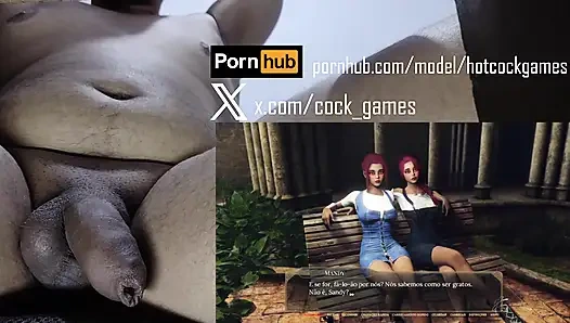 Волшебная киска 2, часть 3 (геймплей с членом перед камерой)