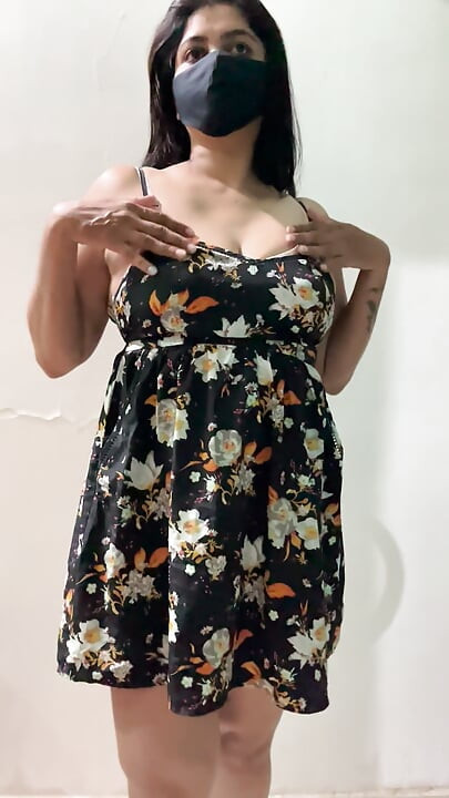 Hot desi chubby milf undressing big boobs