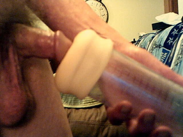 Pumping my cock
