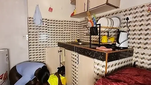 Horny Plumber Drilling Her Big Ass