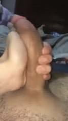 ひげ剃り後の私のペニス
