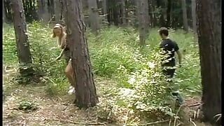 Melady Humiliate Her Slave Richie Outdoor