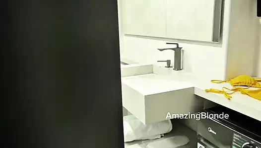 Gave my cheeky stepson an amazing blowjob just to make him leave