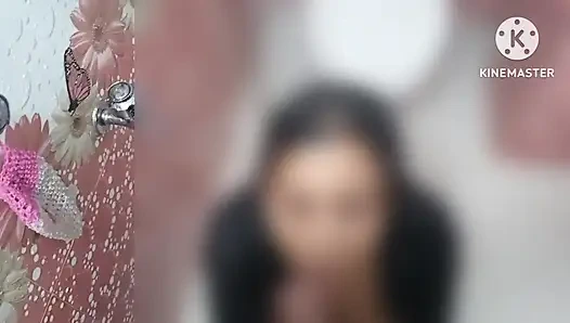 I will get to know Nilima Bhabhi sex video completely in the bathroom, she sucked me and then fucked me.