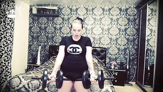 101 weight liftings repeats for biceps challenge!