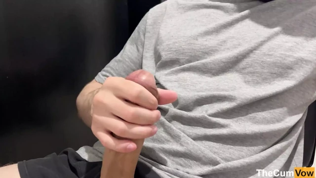 CLOSE-UP: Thick Dick and Fat Cumshot - Hot Twink Masturbation