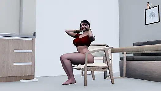 Ich habe meine geile desi stiefmutter in der küche gefickt.