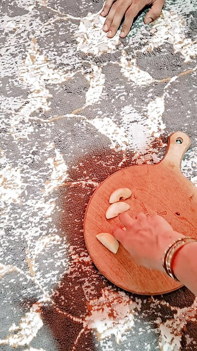 BDSM Slave Feeding Under My Feet  Spit on Food, Humiliation & FootShoe Worship Training